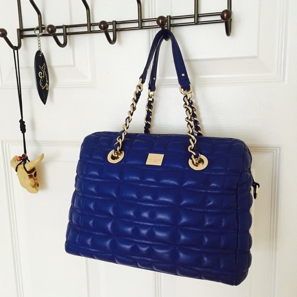 kate spade Handbags - Kate Spade Satchel Lapis Blue