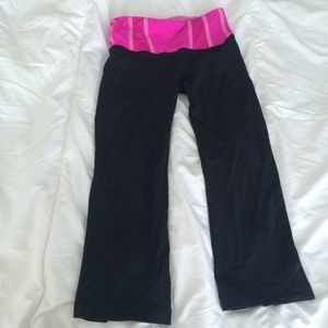 Cropped Lululemon wunderunder pants