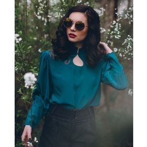 Hudson High-waisted Dark denim Button up Shorts