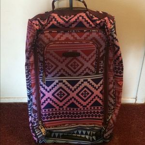 Brand new traveling Aztec suitcase!