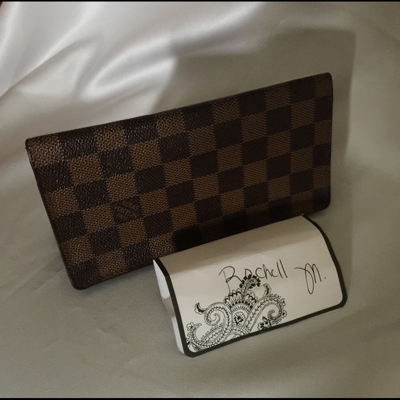 Sold via FB.  Authentic LV long checkbook wallet - Picture 1 of 4
