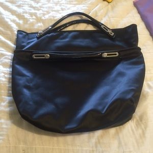 Very large black tote!! New!!