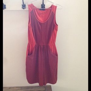 Maison Dress - red stripe