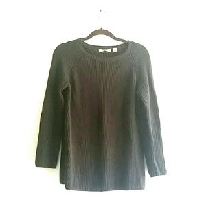 {525 America} knit open back  sweater