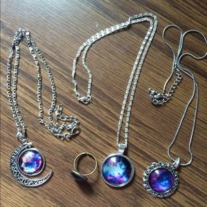 Nebula Necklace(s), Ring AND bracelet
