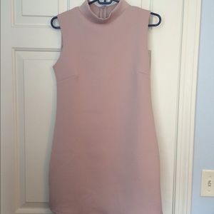 high neck dress