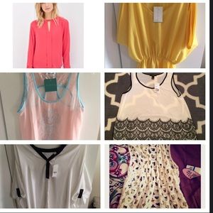 🌟SUPER BUNDLE - 6 NWT TOPS☀️
