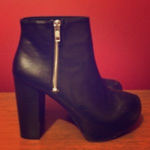 DIVIDED By H&M Black Heeled Boots
