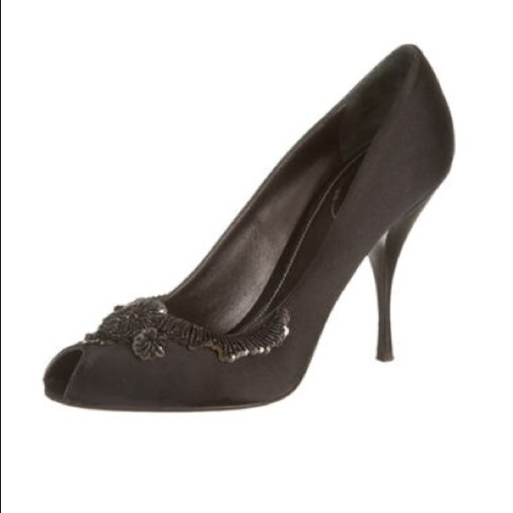 Prada sequined pumps, size 10 (size 40)