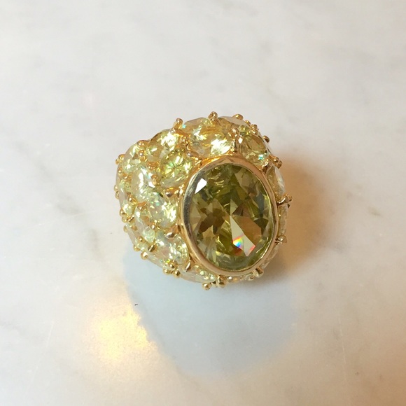 Noir Cocktail Ring