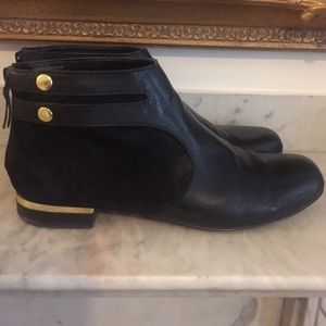 Seychelles leather booties- size 10