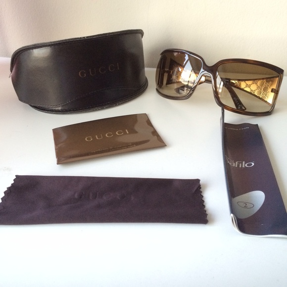 Gucci Accessories - Gucci 2999/S Gold Wire Frame Cutout GG Sunglasses Gucci Accessories - Gucci 2999/S Gold Wire Frame Cutout GG Sunglasses