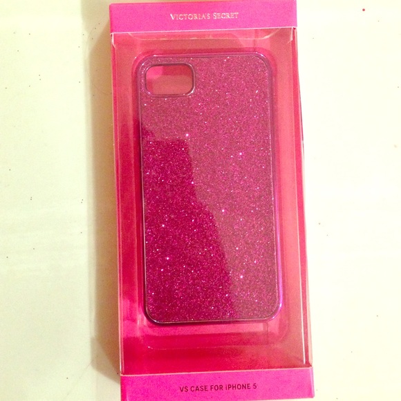 Brand New Pink Glitter IPhone 5 VS Case