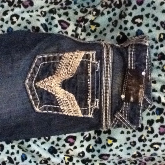 Dark wash Vigoss boot cut jeans