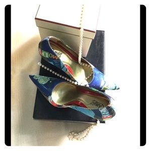 Pop art stiletto pumps RESERVED FOR SASSIE31