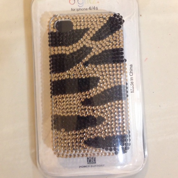 BRAND NEW RHINESTONE IPHONE 4 CASE