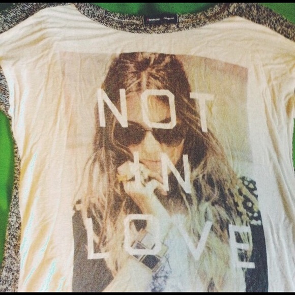 NOT IN LOVE Top