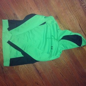 Lime Green Under Armour Sweatshirt