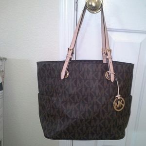 MICHAEL , Michael Kors Signature logo tote