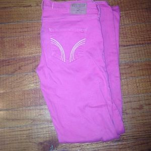 Pink Hollister Jeans