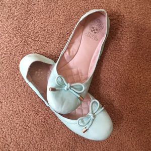 Tiffany blue ballerina slippers