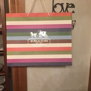Coach gift bag!
