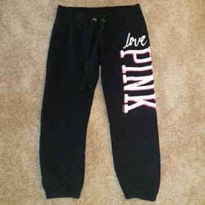 Victorias secret pink capri sweats
