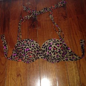Cheetah Bathing Suit Top