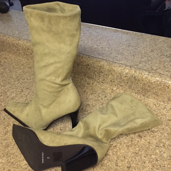 Tan boots