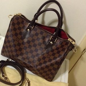 New Damier Ebene speedy 30 bandouliere