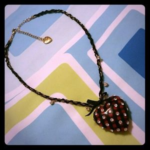 Betsey Johnson Heart Necklace