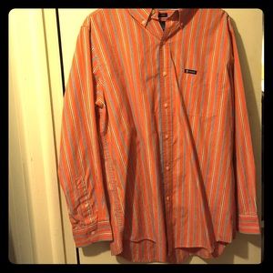 Chaps medium button up..  maybe worn once.