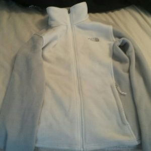 White/grey northface