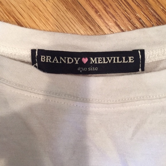 Rare pineapple super soft Brandy Melville crop top - Picture 3 of 4