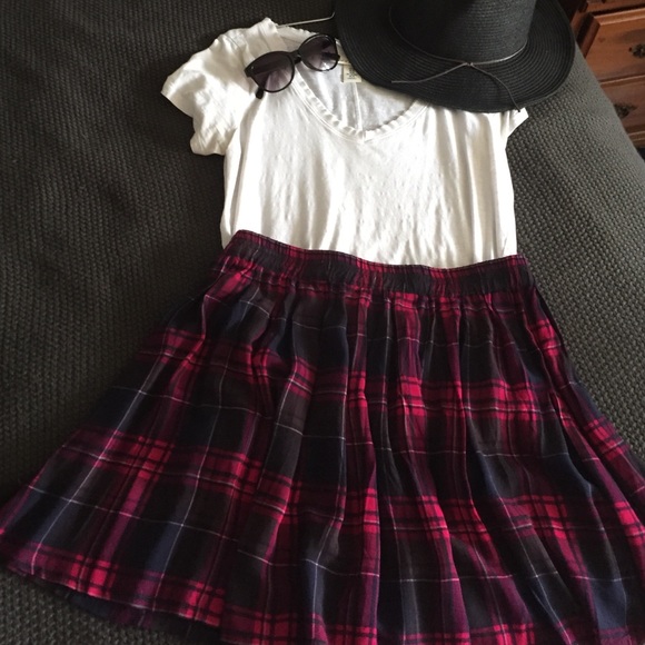 Plaid Sheer Aéropostale Skirt