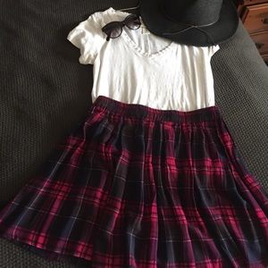 Plaid Sheer Aéropostale Skirt
