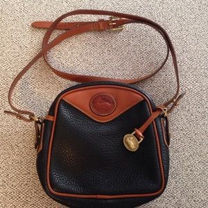 Vintage Dooney & Bourke Leather Crossbody Bag