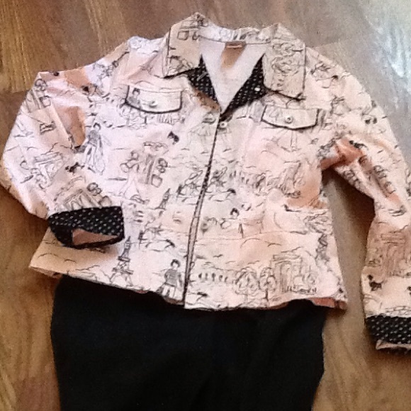 Jacket with posh