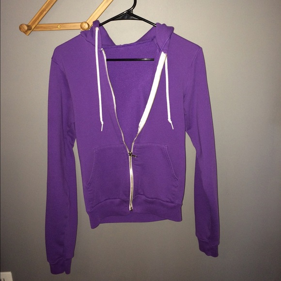 American Apparel Flex Fleece Zip Hoodie