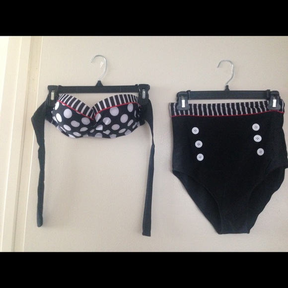Bandeau Style Two piece Bikini