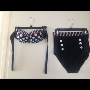 Bandeau Style Two piece Bikini