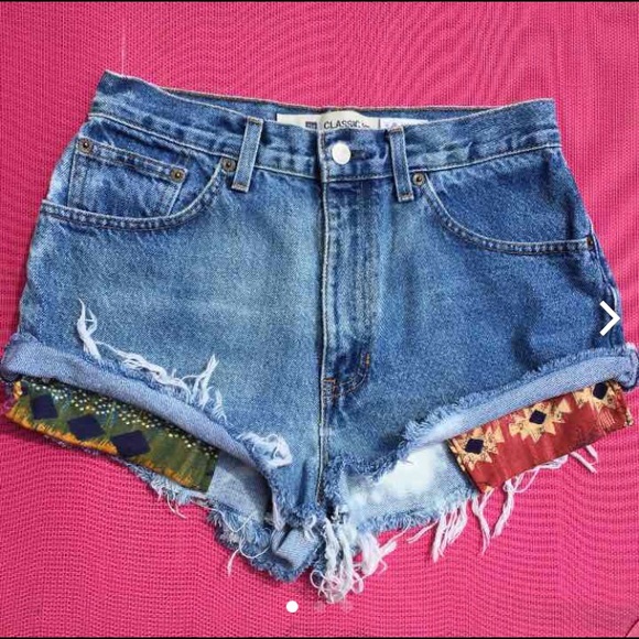 Gap Vintage DIY Jean Shorts High Waisted