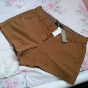 ❌sold ❌J crew 4" chino shorts size 6