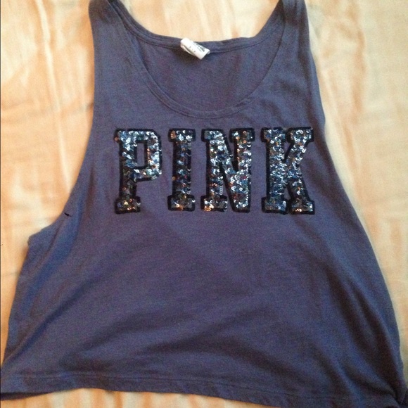 Pink Victoria's Secret muscle tee - Picture 1 of 2