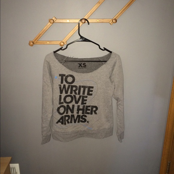 TWLOHA Off The Shoulder Sweater