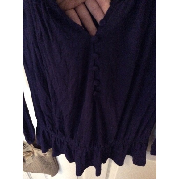 purple long sleeve shirt💜 - Picture 2 of 3