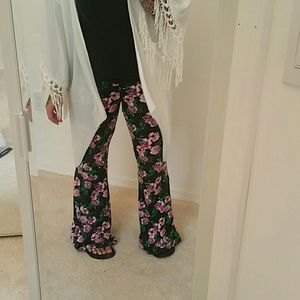 Flower bell bottoms