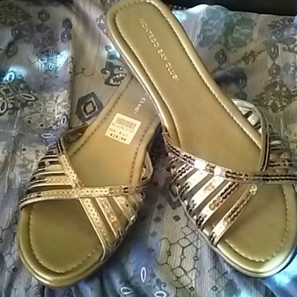 Silver sequenced sandles - Picture 3 of 3