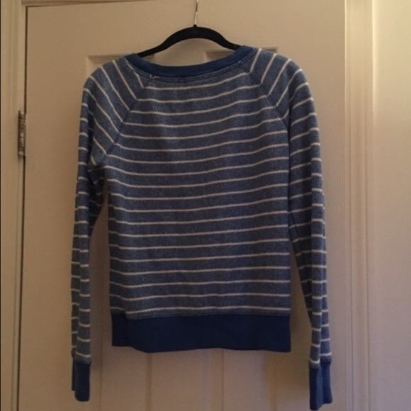 PINK blue/white crew neck - Picture 3 of 3