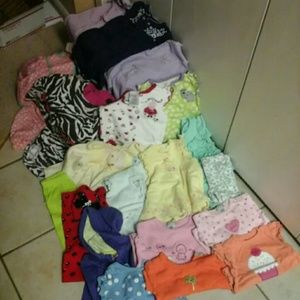 Reserved6 Month 22 Piece Bundle Baby Girl Clothing